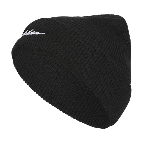 Women's adidas Script Fold Beanie Hat Color: Black Size: N/A