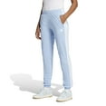 thumbnail image 1 of Women's adidas Tricot 3-Stripes Track Pants Color: Blue White Size: X SMALL, 1 of 4