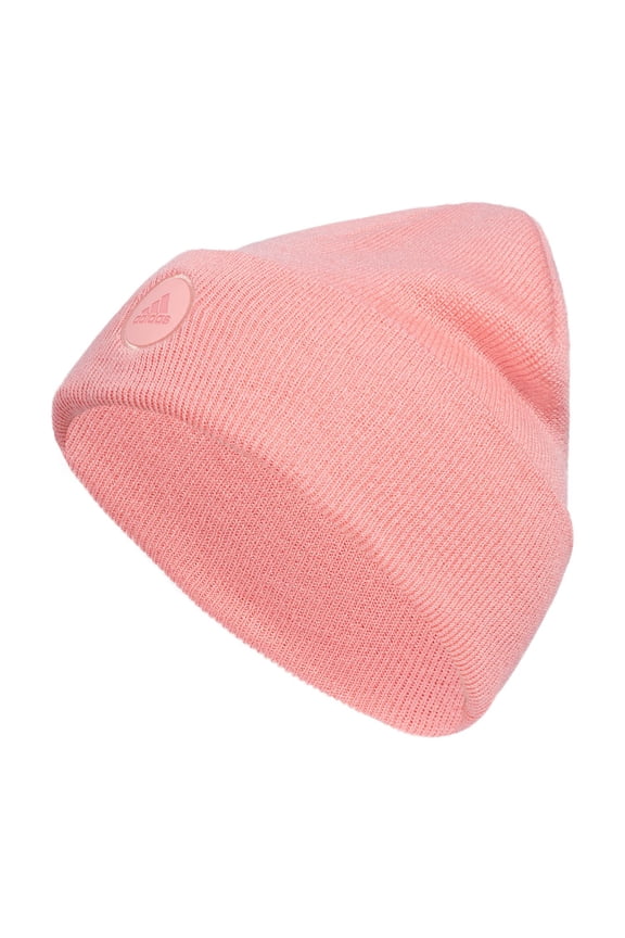 Adidas Womens Wide Cuff Tall Fit Beanie, Cuffed Slouchy Acrylic Knit Cap/Hat for Winter
