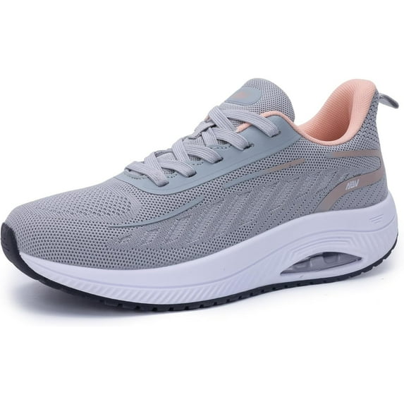 Women's air walking shoes, correcting the heel, providing arch support,fashionable running sports shoes5.5-11