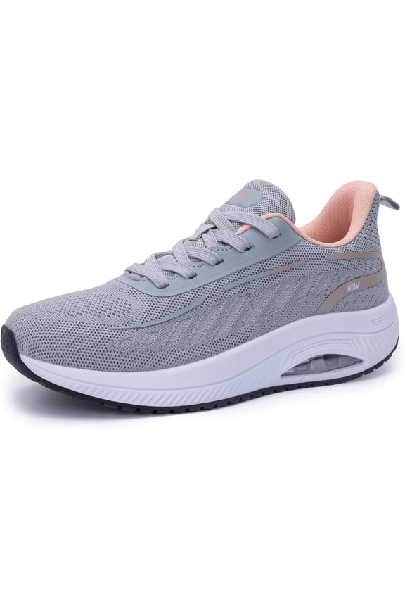 Women's air walking shoes, correcting the heel, providing arch support,fashionable running sports shoes5.5-11
