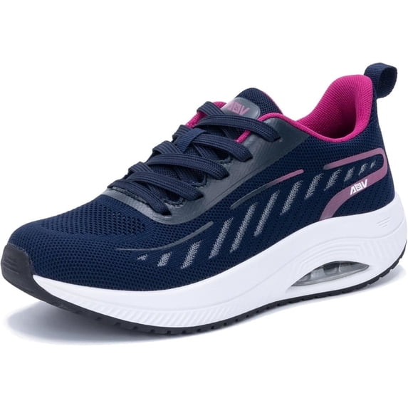 Women's air walking shoes, correcting the heel, providing arch support,fashionable running sports shoes5.5-11