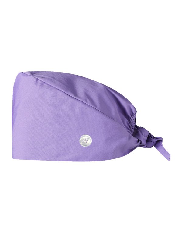 Working Caps Adjustable Scrub Caps Doctor Hat and Nurse Hat Beauty Salon Working Hat Surgical Hat for Women Men
