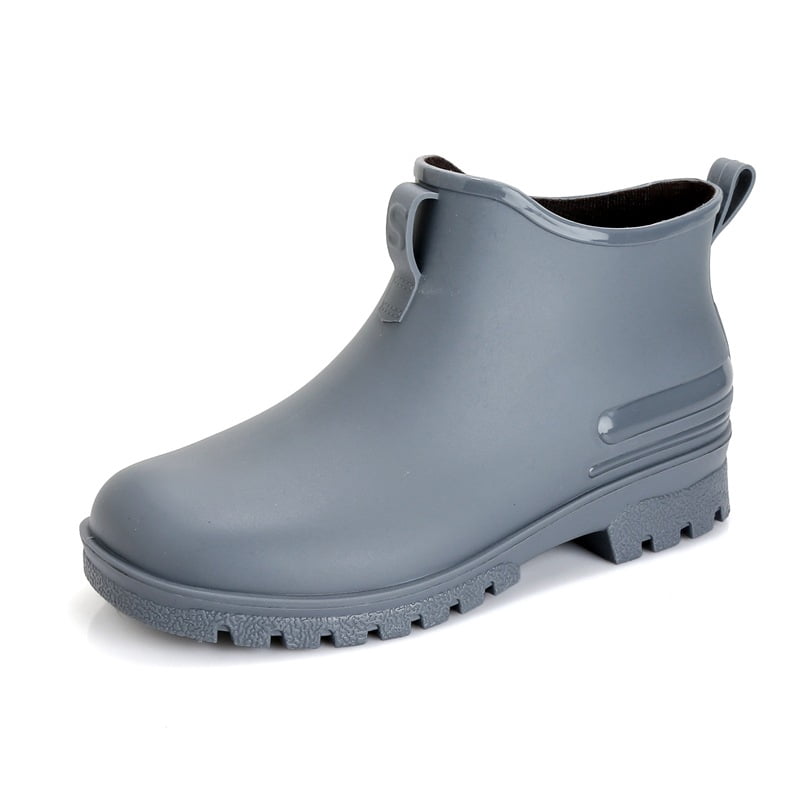 Women's and Men's Short Rain Boot, Ankle-Length Waterproof Garden Boots for Outdoor