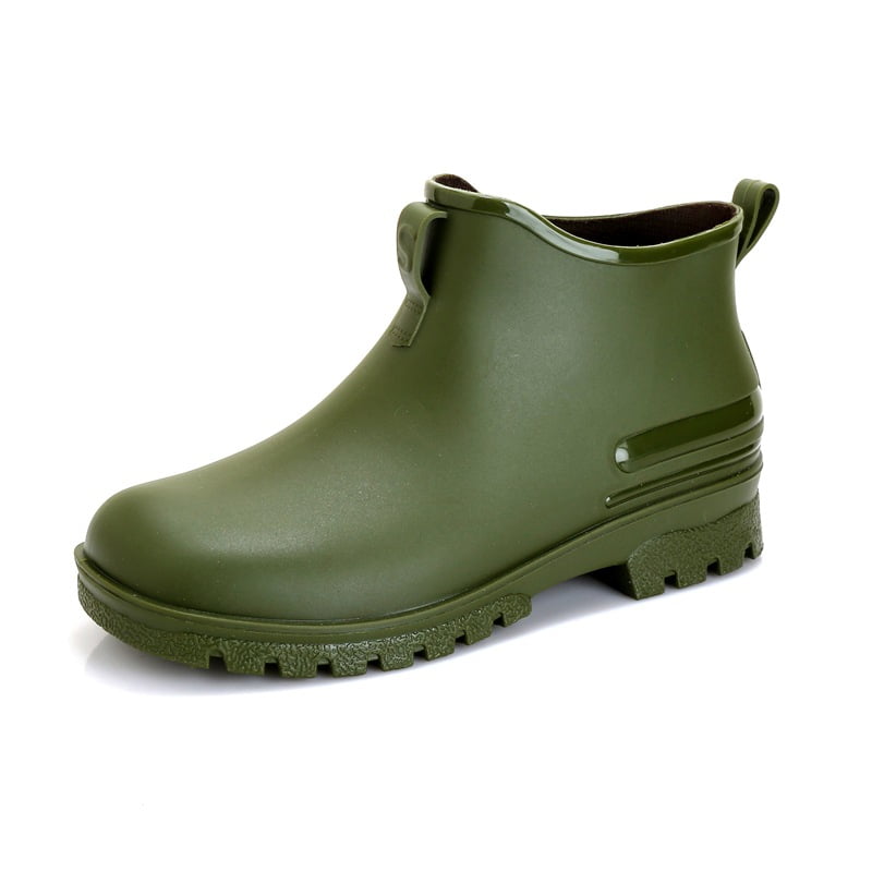 Women's and Men's Short Rain Boot, Ankle-Length Waterproof Garden Boots for Outdoor