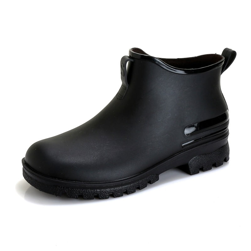 Women's and Men's Short Rain Boot, Ankle-Length Waterproof Garden Boots for Outdoor