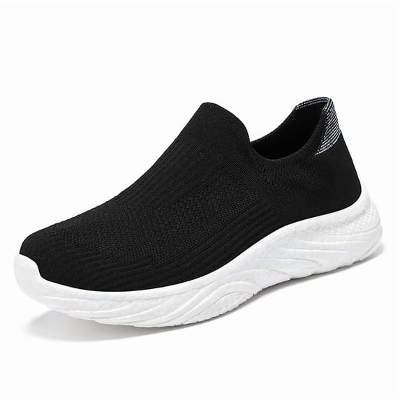 Women's and Men's Slip-Resistant Mesh Sneakers - Lightweight Slip-On design for Everyday casual shoes