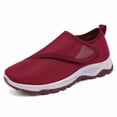 thumbnail image 1 of Women's and Men's Walking Sneakers Adjustable Comfort for hook and loop fastener Casual Shoes, 1 of 10