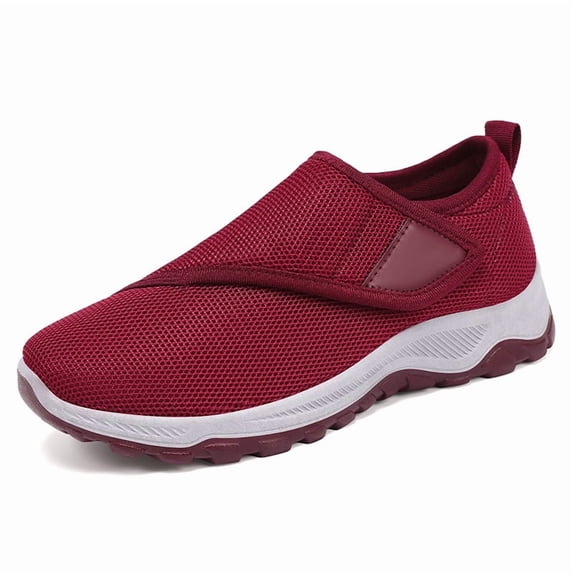 Women's and Men's Walking Sneakers Adjustable Comfort for hook and loop fastener Casual Shoes