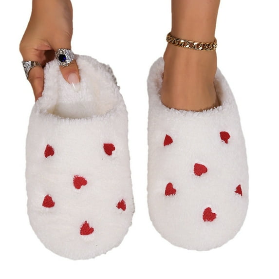Women's and Men's comfort Slipper with Anti-Slip Sole-Warm Fuzzy House Shoes for Women and Men's