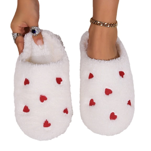 Women's and Men's comfort Slipper with Anti-Slip Sole-Warm Fuzzy House Shoes for Women and Men's