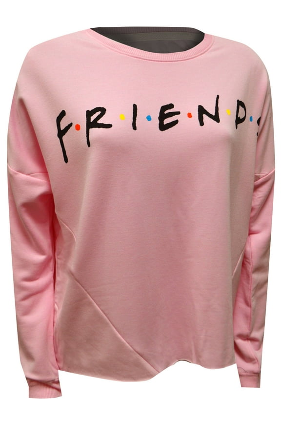 Women's and Women's Plus Friends Long sleeve Sleep Top