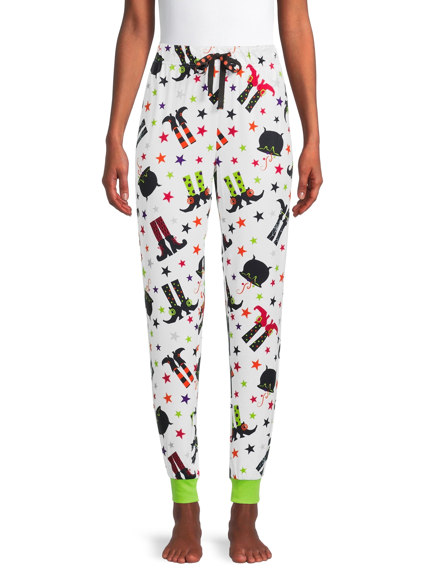 Women's and Women's Plus Halloween Sleep Joggers