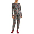 thumbnail image 1 of Women's and Women's Plus Pajama Gift Set, 1 of 4