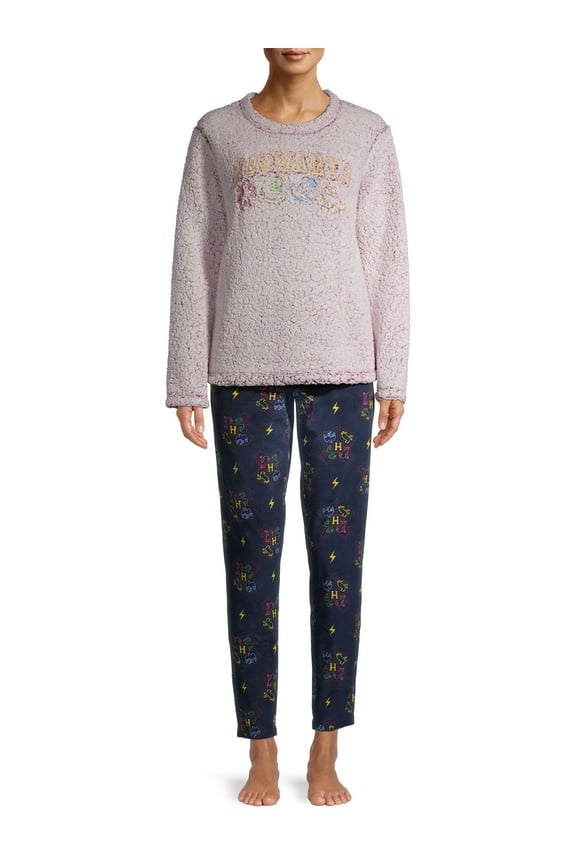 Women's and Women's Plus Plush PJ Set - Harry Potter