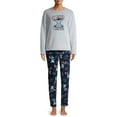 thumbnail image 1 of Women's and Women's Plus Plush PJ Set - Stitch, 1 of 6
