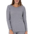 thumbnail image 1 of Women's and Women's Plus Waffle Thermal Underwear Crew Top, 1 of 6