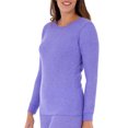 thumbnail image 1 of Women's and Women's Plus Waffle Thermal Underwear Crew Top, 1 of 4