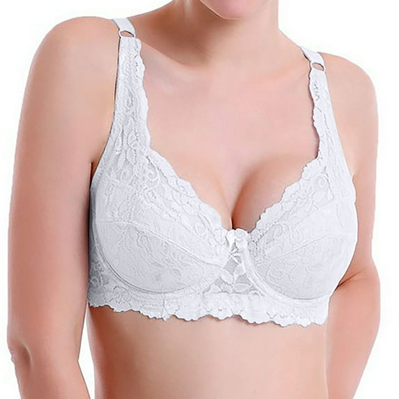 Women’s and Women's Plus Wireless Bras Lace Bras for Women Everyday Push Up Bra