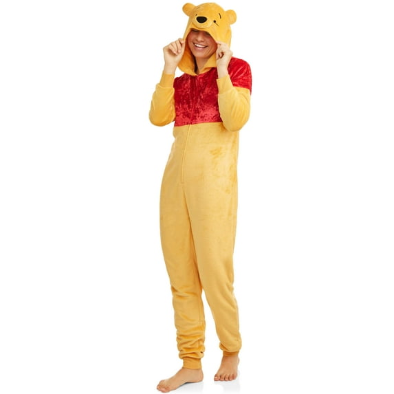 Women's and Women's plus disney winnie the pooh union suit