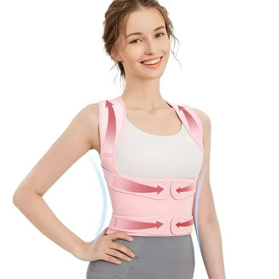 Women's back brace, men's posture corrector improves posture, waist support, lower shoulder, upper back pain relief