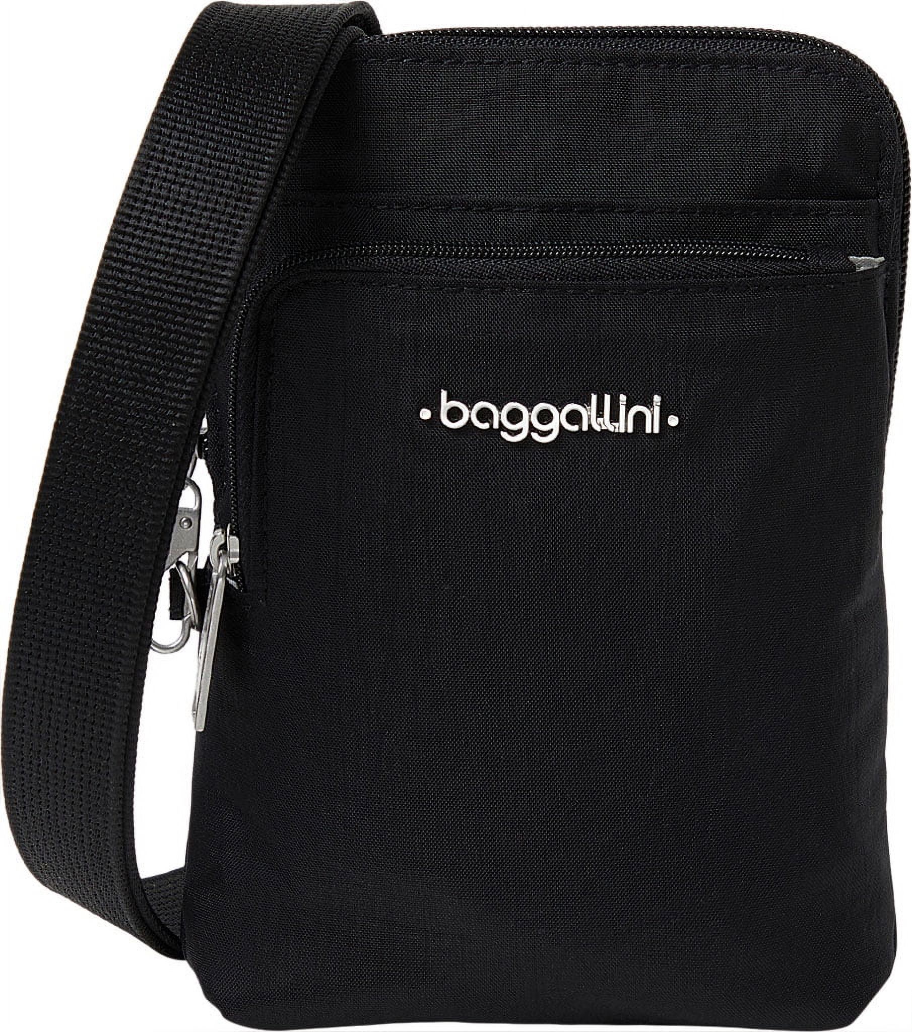 Women's baggallini AntiTheft Activity Crossbody Bag Black OSFA