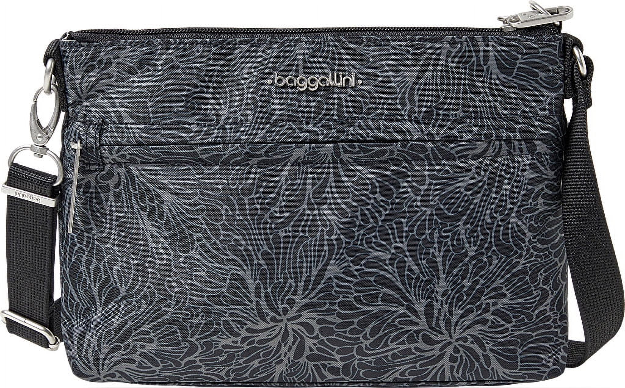 Women's baggallini AntiTheft Memento Crossbody Bag Midnight Blossom