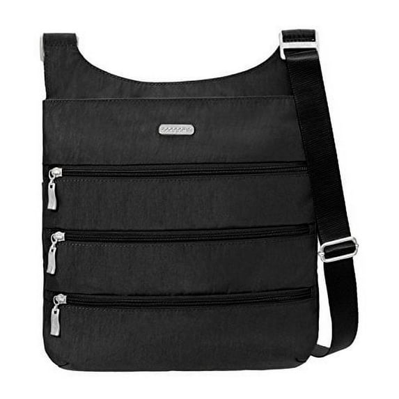 Women's baggallini LZP474 Big Zipper RFID Bagg 11" x 11" x 1"