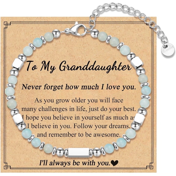 Women's beaded bracelet, perfect as a gift for best friends, girlfriends, sisters, daughters, granddaughters, nieces, or for Christmas, birthdays, and Valentine's Day.