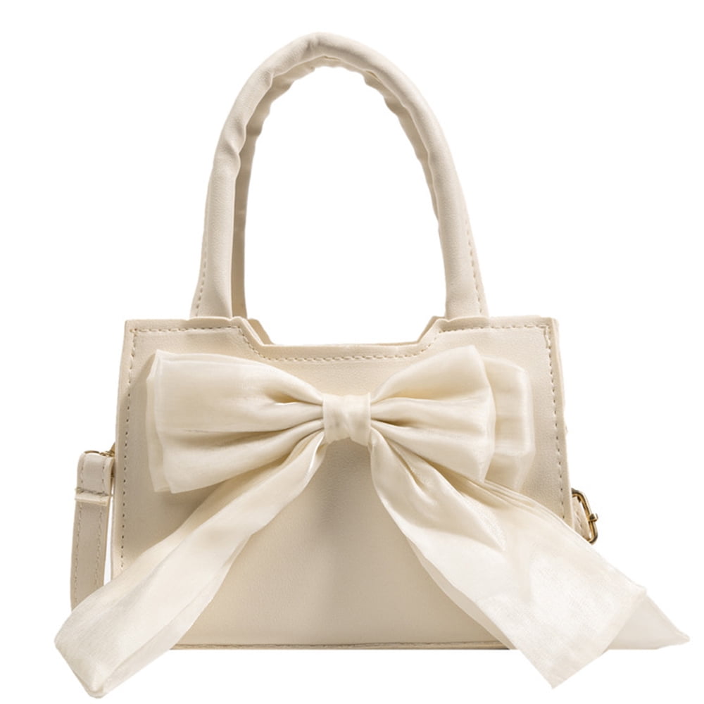[JILLSTUART]★EASY BOW BOW★REVERSIBLE SHOULDER BAG M JILL BY JILL STUART Bow Leather Shoulder bag Double Handle