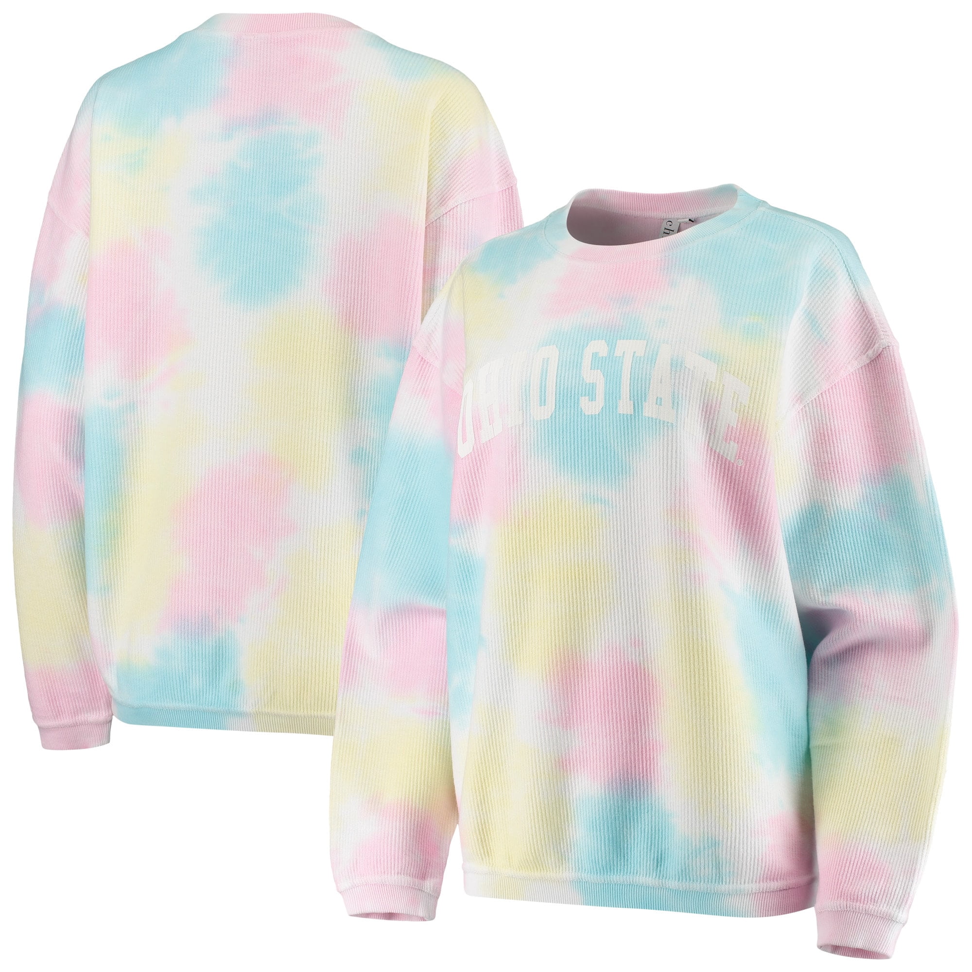 Chicka-D NCAA North Carolina Tar Heels Women's Burnout Pullover Sweatshirt - Oatmeal, Team Fan Apparel