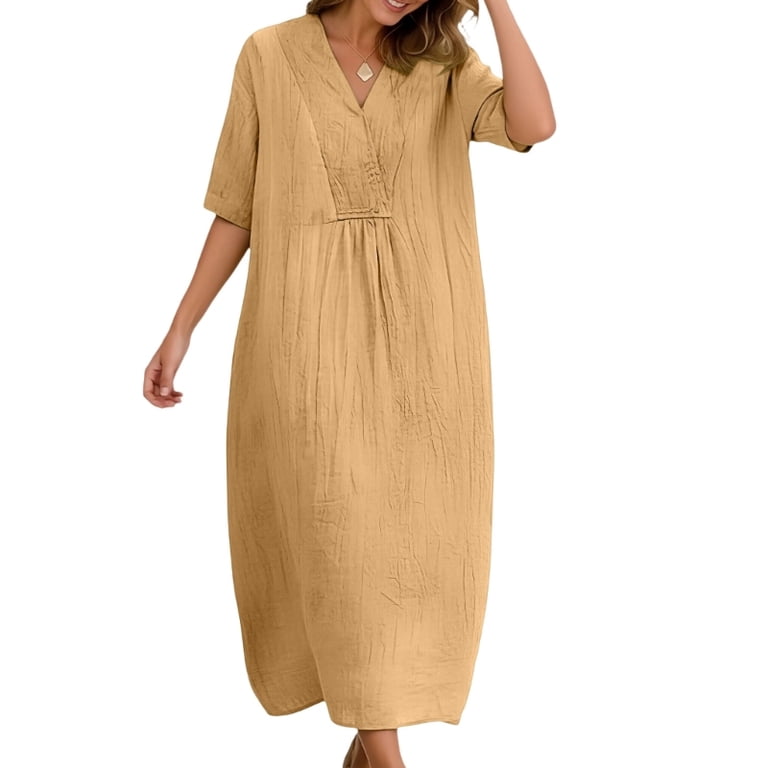 trapeze dresses for women Traveller dress | length sleeves floral linen trapeze dress -