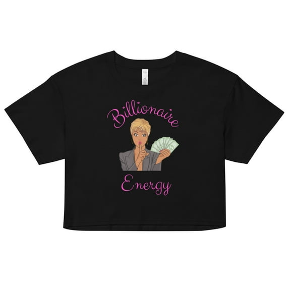 Women’s crop top (Black, XS)