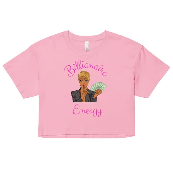 Women’s crop top (Bubblegum, L)