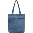 thumbnail image 1 of Women's denim wallet, casual handbag, crossbody shoulder bag, girl tote canvas bag, 1 of 8