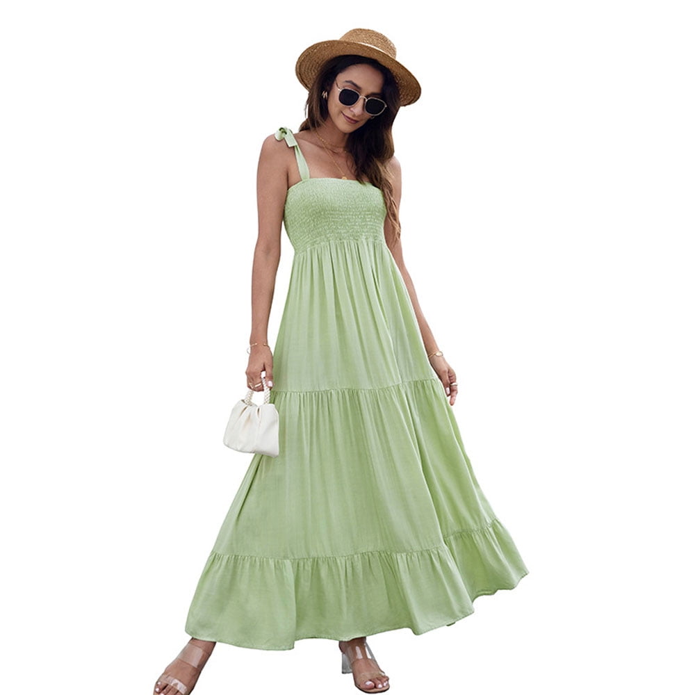 green polyester dress Army Green Polyester Midi Shirtwaist Dress - Pleated Waist, Short Sleeve  3703