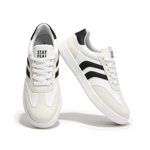 Women's fashion sneakers Non Slip Retro Casual Classic Lace-Up Sneakers for Daily Work, Skateboarding, Walking, Unisex German Trainer Shoes