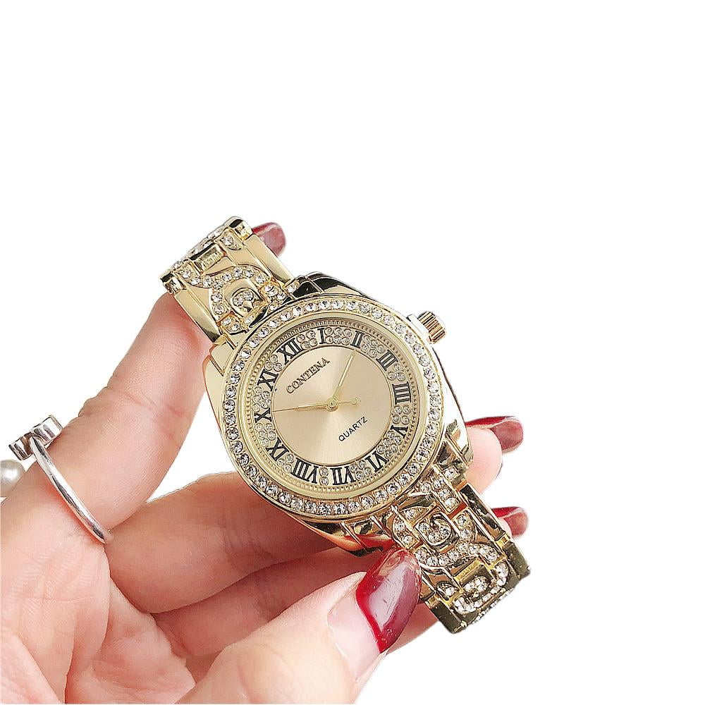 アクセサリー silver rose design bangle watch 61yytu37PwL._SY300_QL30_.jpg