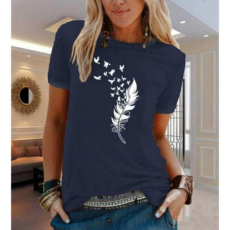 Women's short sleeved t-shirt