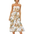 thumbnail image 1 of Women's floral blouse, maxi skirt suit dress, 1 of 7