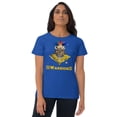 thumbnail image 1 of Women's graphic Warrior t-shirt: Zulu, 1 of 11