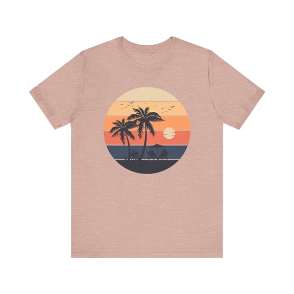 Women's graphic tshirt, Women's beach tee, casual ladies shirt