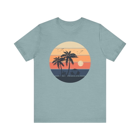 Women's graphic tshirt, Women's beach tee, casual ladies shirt