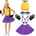 thumbnail image 1 of Women's Holiday Outfit Set with Goggles, Beanie, Dress, Suspenders, and Gloves – for Parties and Various Occasions, 1 of 7