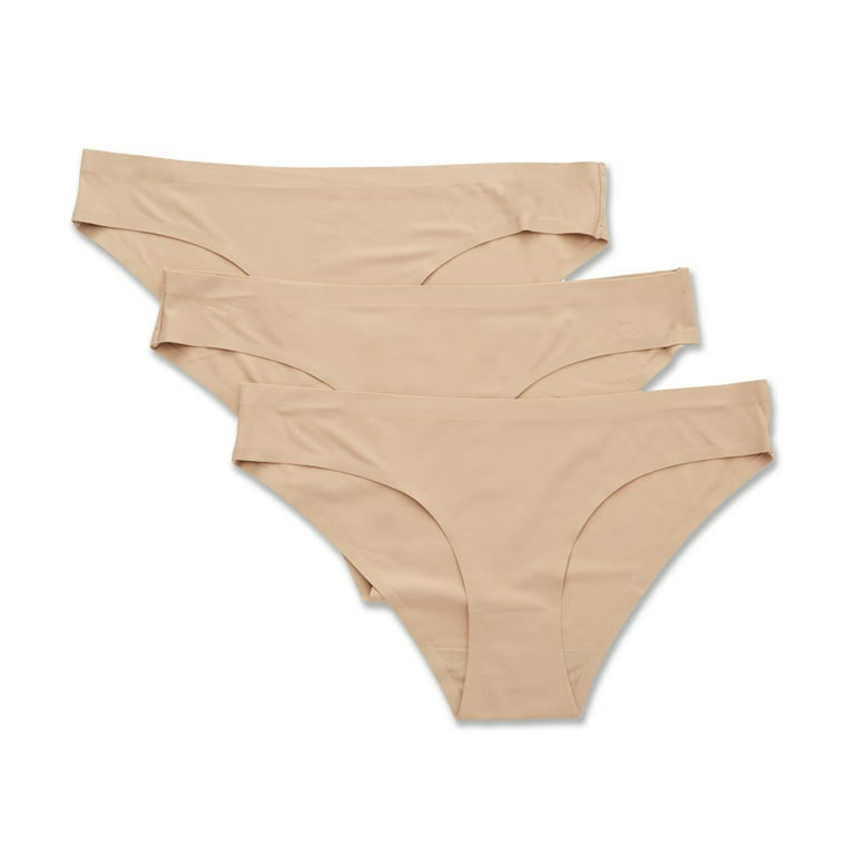 Women's honeydew 540412P Skinz Hipster Panty - 3 Pack (Nude/Nude/Nude XL)