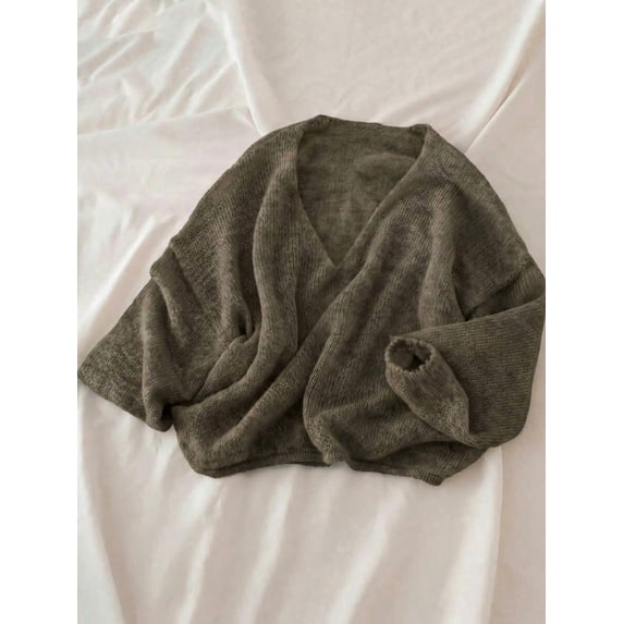 Women's knit sweater—soft, stretchy, and form-fitting