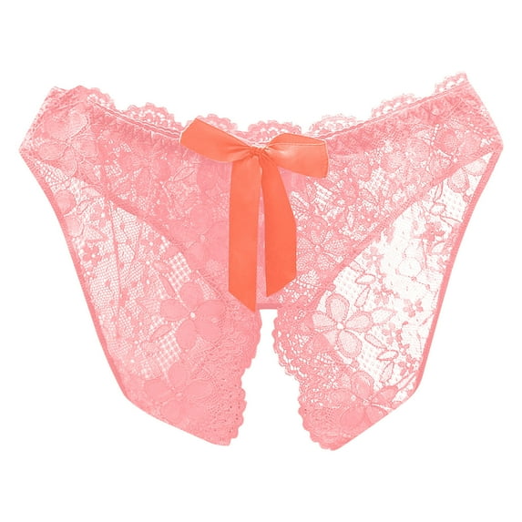 Women’s lace briefs panties with cage back