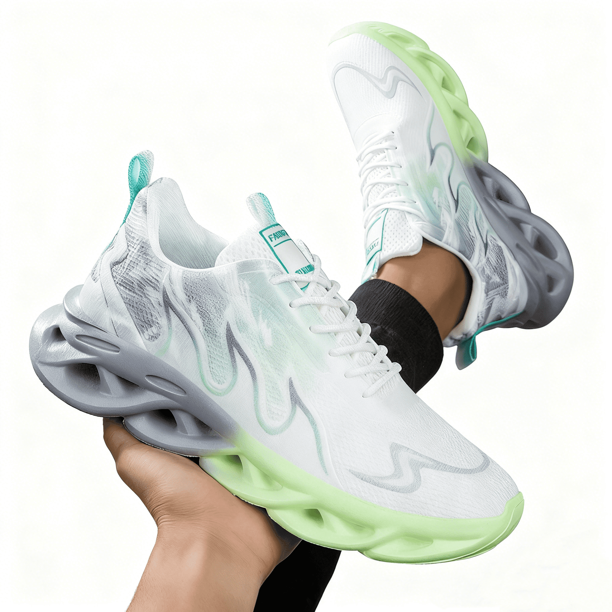 Women's lightweight breathable sneakers stability support breathable ...