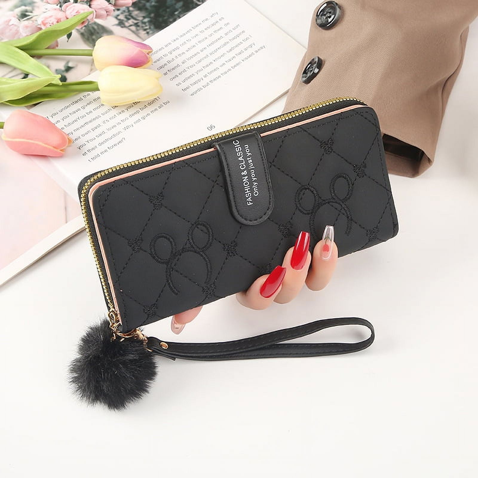 Buy Ilital Stylz TRENDY ELEGANT DESIGN Women Wallet Purse Phone Card Holder  BOW Chic Style ( Grey) Online at Best Prices in India - JioMart.