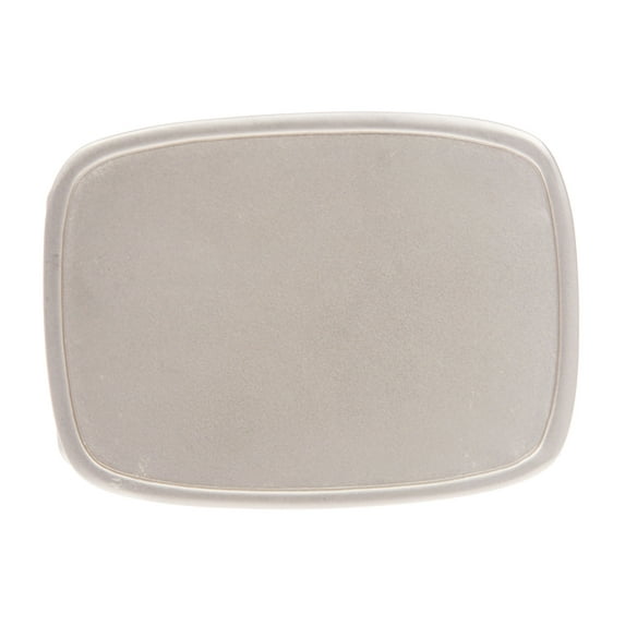 Women's or Men's Rectangular Plain Belt Buckle - Multi Color Options